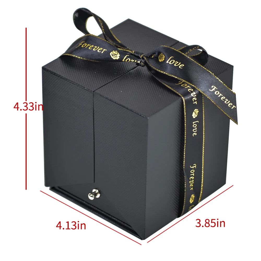 2 Portagioie In Vetro Trasparente Grigio Con Bordo Dorato | Piccoli Vassoi Floreali 9x9 Cm Per Anelli E Orecchini