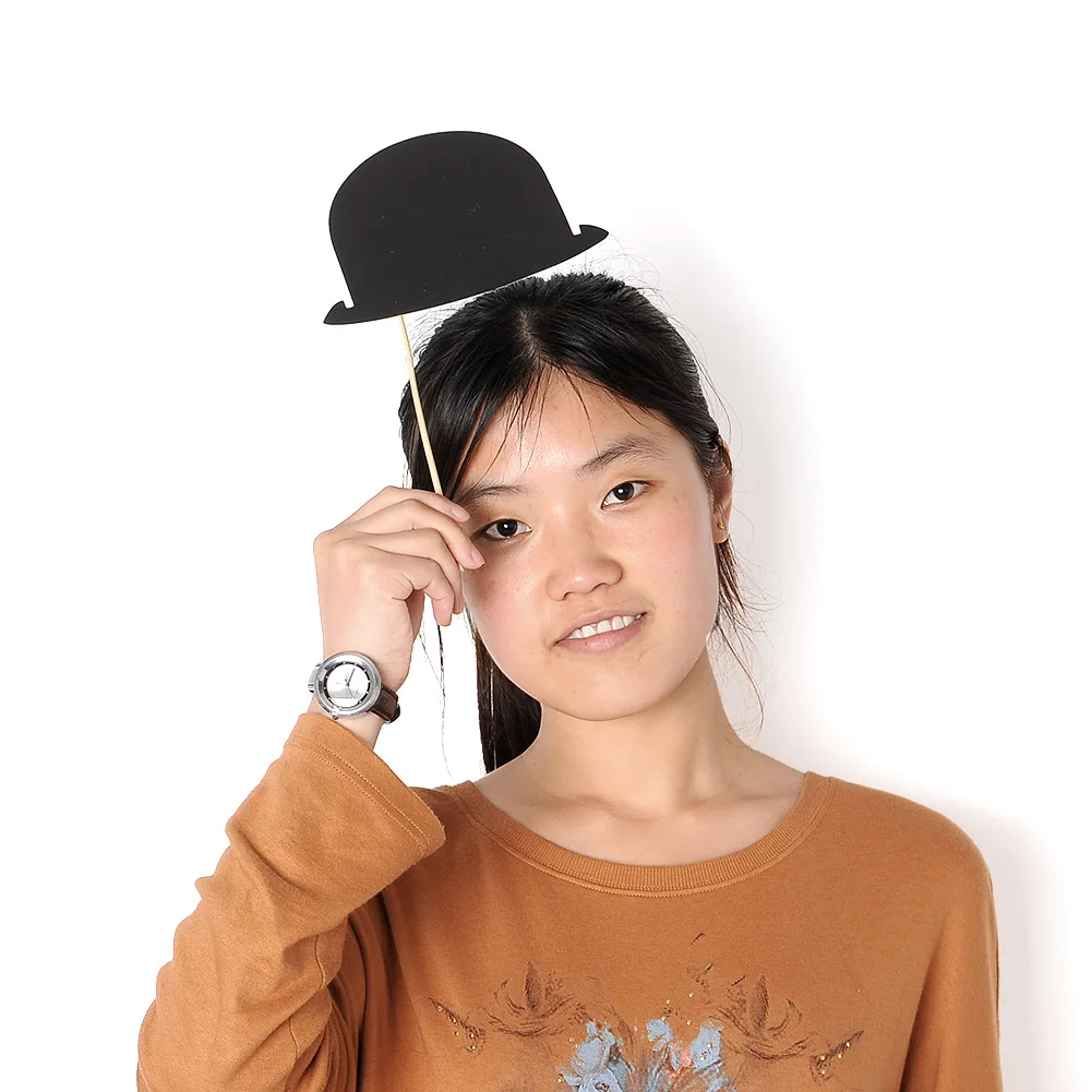 36PCS New Masks Photo Glasses Props Mustache On A Stick Wedding Birthday Party