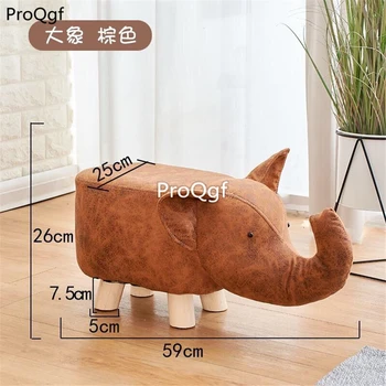 

ProQgf 1Pcs cartoon animal shape Nursery School Child Stool zhederen