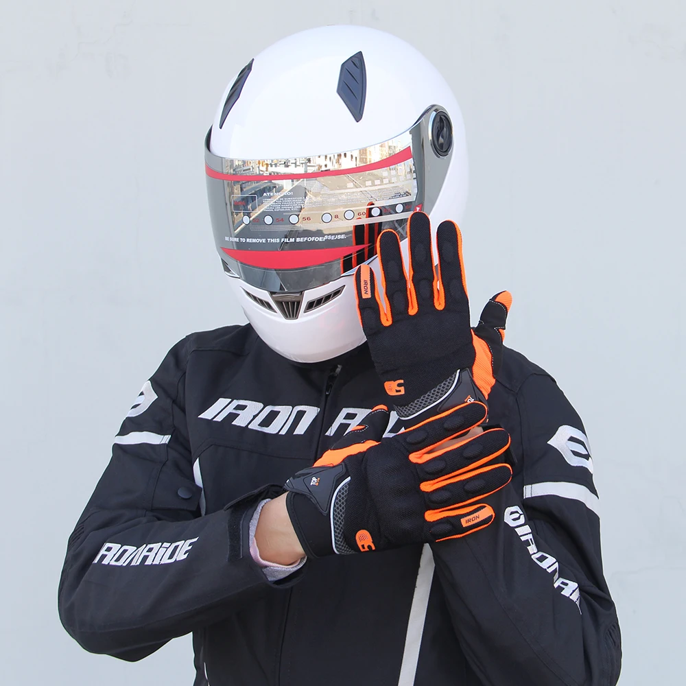 Motorcycle Gloves Sports Gloves Full Finger Motorbike Equipment ATV Rider Protect Breathable Motocross