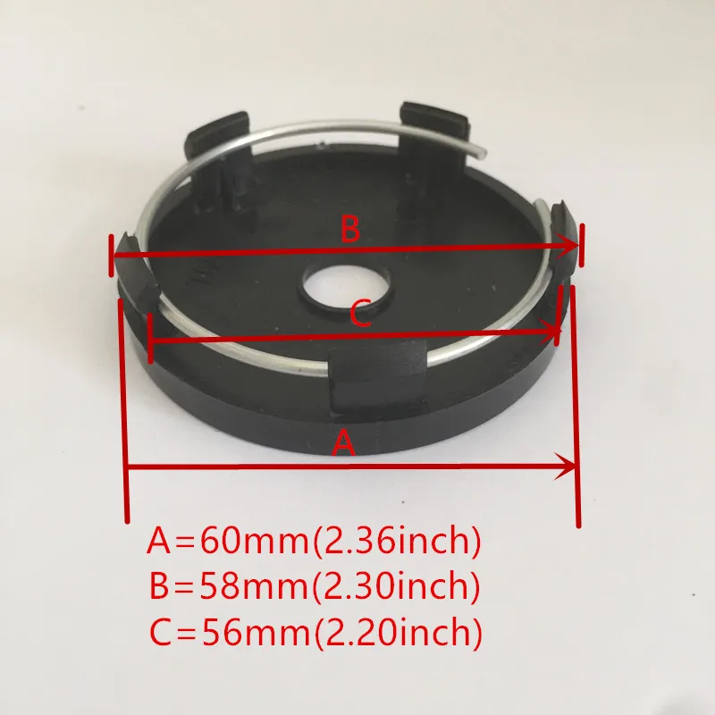 4pcs 56mm 60mm DS DS3 DS5 DS6 Deesse PSA Car Wheel Center hub Cap Badge dust-proof covers emblem sticker car Styling
