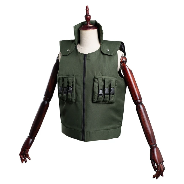 Naruto Kakashi Hatake Vest Cosplay Flak Jacket Costume