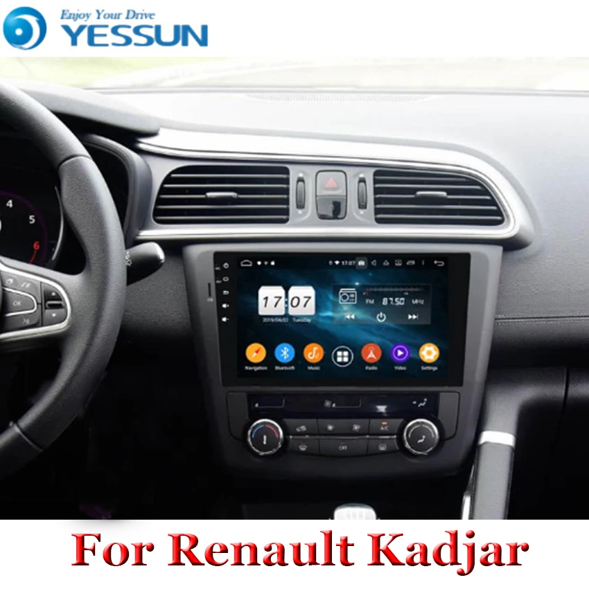 Top Android 9 Octa core Car Radio For Renault Kadjar 2016 2017 2018 2019 GPS Wifi Multimedia Player HD Touchscreen Head Unit Stereo 1