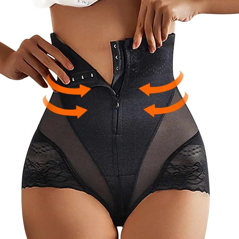 2022 New Tummy Control Panties Women Body Shaper High Waist Shaper Pants Seamless Shapewear Postpartum Panties Waist Trainer shapewear shorts