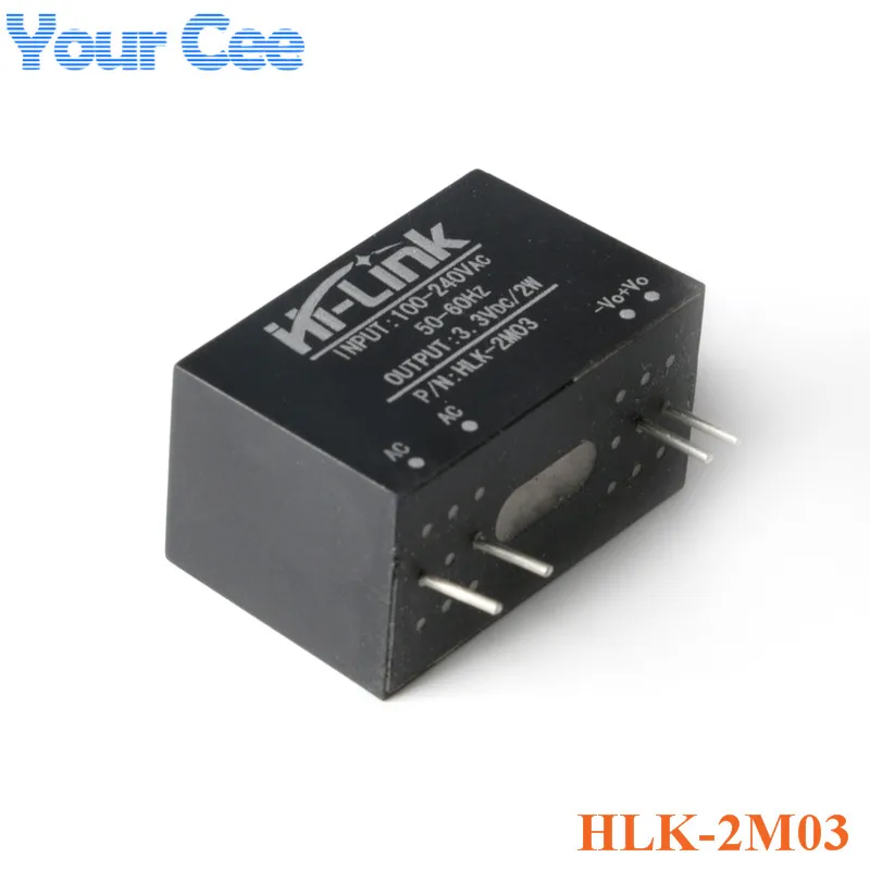 AC-DC Power Module AC to DC Mini Isolation Switch Power Supply Module 220v to 3.3v 5v 9v 12v HLK-HLK-2M03 2M05 HLK-2M09 HLK-2M12