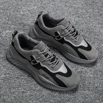 

2020New Autumn Men Casual Shoes Lightweight Comfortable Breathable Walking Sneakers c Soft bottom Walking Shoe