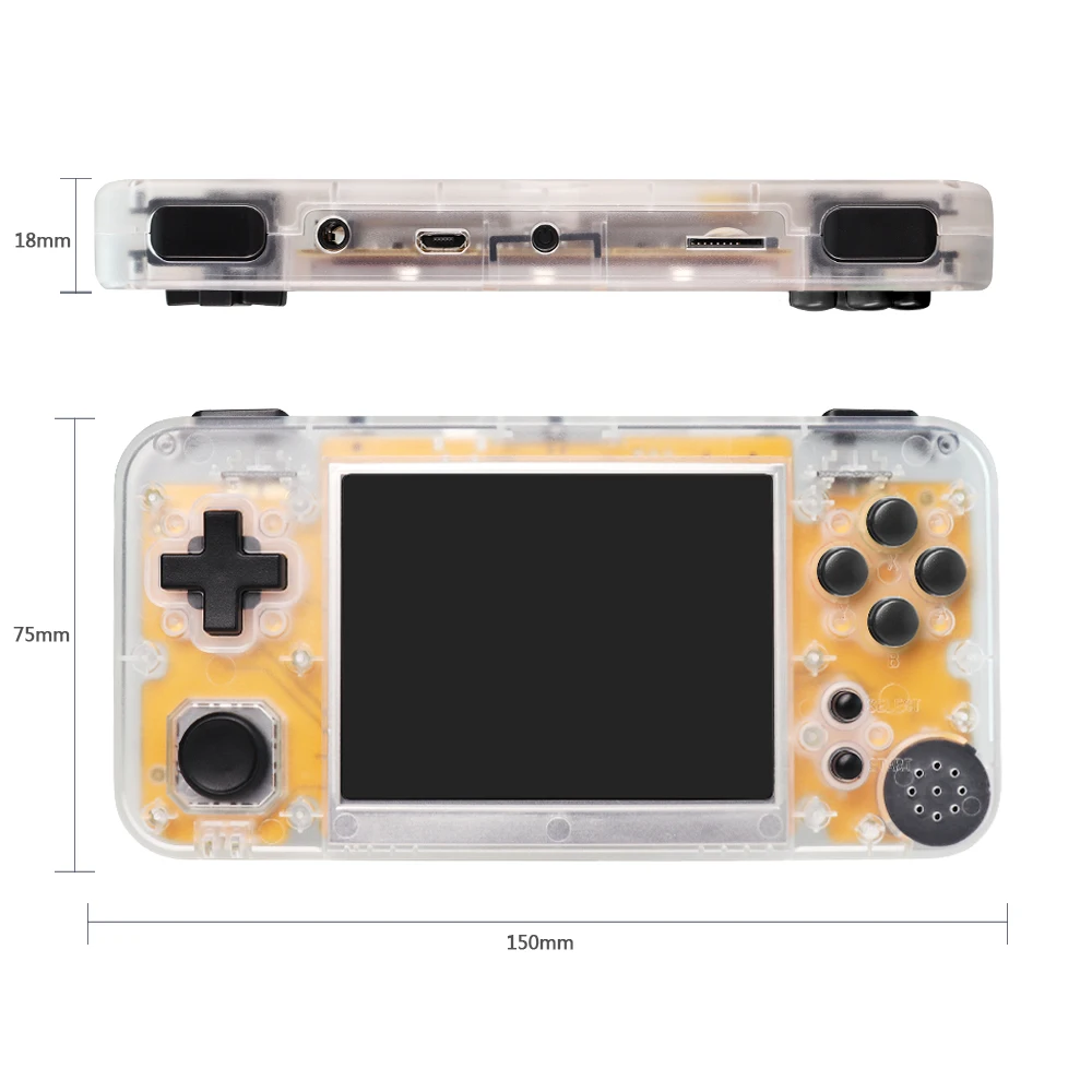 GKD 350H GameKiddy GKD350H ретро игровая консоль портативная видеоигра мини 3 5 дюймовый IPS