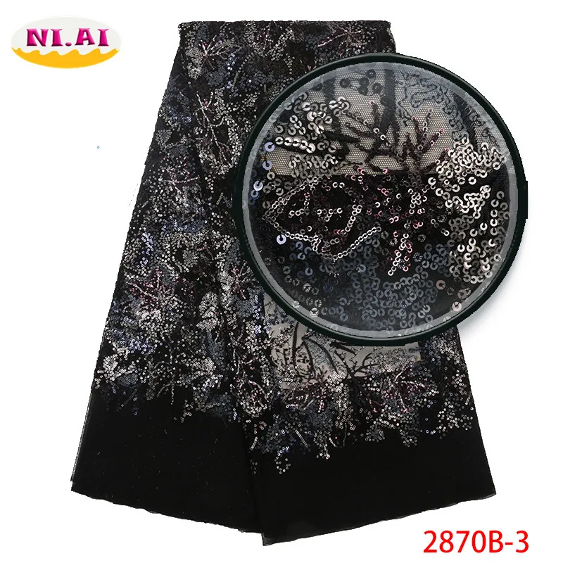 

Beaded Luxury Lace Fabric, Newest Wedding Lace Dresses, African Fabric Dresses Lace Mr2870b