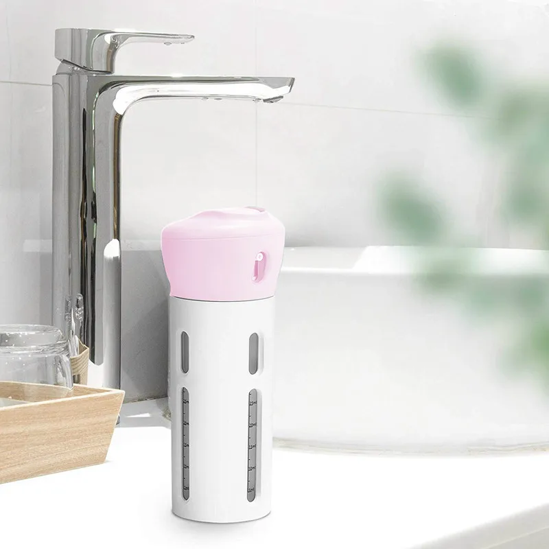 Travel Bottles Set 4 In 1 Organized Leak Proof Toiletries Refillable Liquid Lotion Cream Container Kit 4