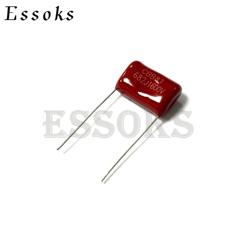 10 шт. 1600V682J 0 0068 мкФ шаг 15 мм 1600 НФ 682 в 682J CBB полипропиленовый пленочный конденсатор