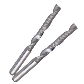 

10pcs/set Carbide Spiral Bit End Mill Cutter Set CNC Single Flute Router Bit