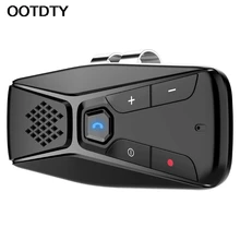 OOTDTY Автомобильный Bluetooth 5,0 беспроводной приемник солнцезащитный козырек клип аудио адаптер Громкая связь