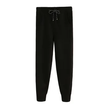 

Women Spring Sweatpants Plus Size ankle banded Pants Female Slim Stretch Trousers Casual high waist K61-636