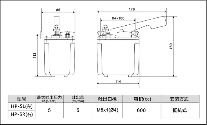 塑料油泵描述1