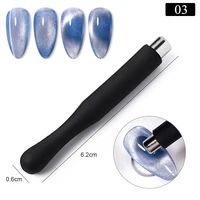 BORN PRETTY 1 Pc Cat Magnetic Stick 9D Effect Strong Plate for UV Gel Line Strip Multi-function Magnet Board Nail Art Tool