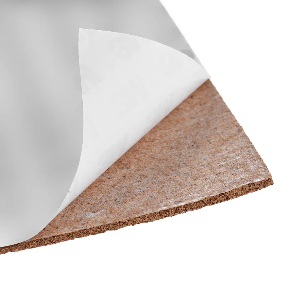 

1pc 300 * 300 * 3mm Heated Bed Cork Sheet with Adhesive Back Heat Preservation for 3D Printer Anet A6 A8 Creality CR-10 CR-10S
