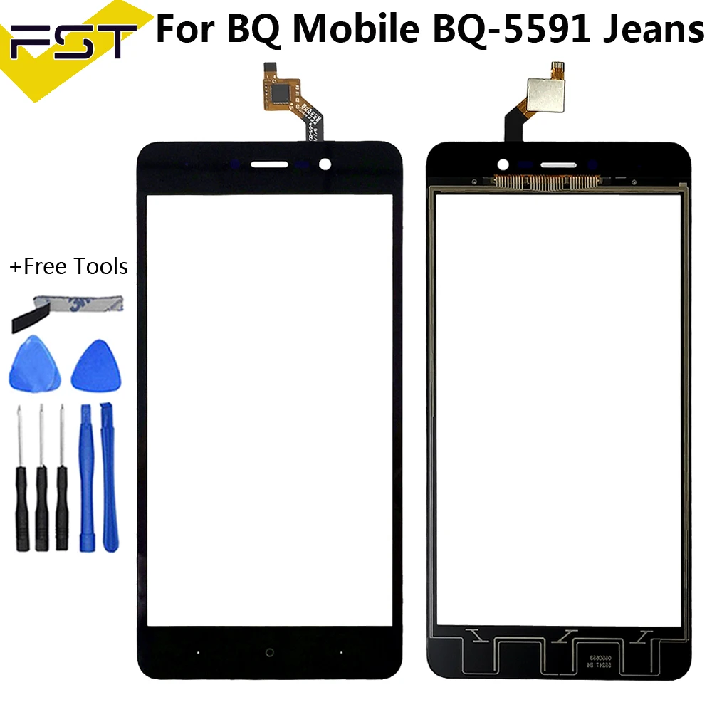 5 дюймов для BQ Mobile BQ-5591 Jeans BQS5591 5591 Сенсорная панель Сенсорный экран дигитайзер