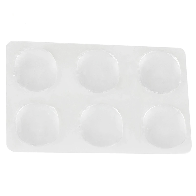 ABUO-60Pcs/10 Набор барабанов бесшумный коврик барабанный демпфер гелевые колодки Snare Tom Drum глушитель бесшумный прозрачный ударный инструмент Аксессуары