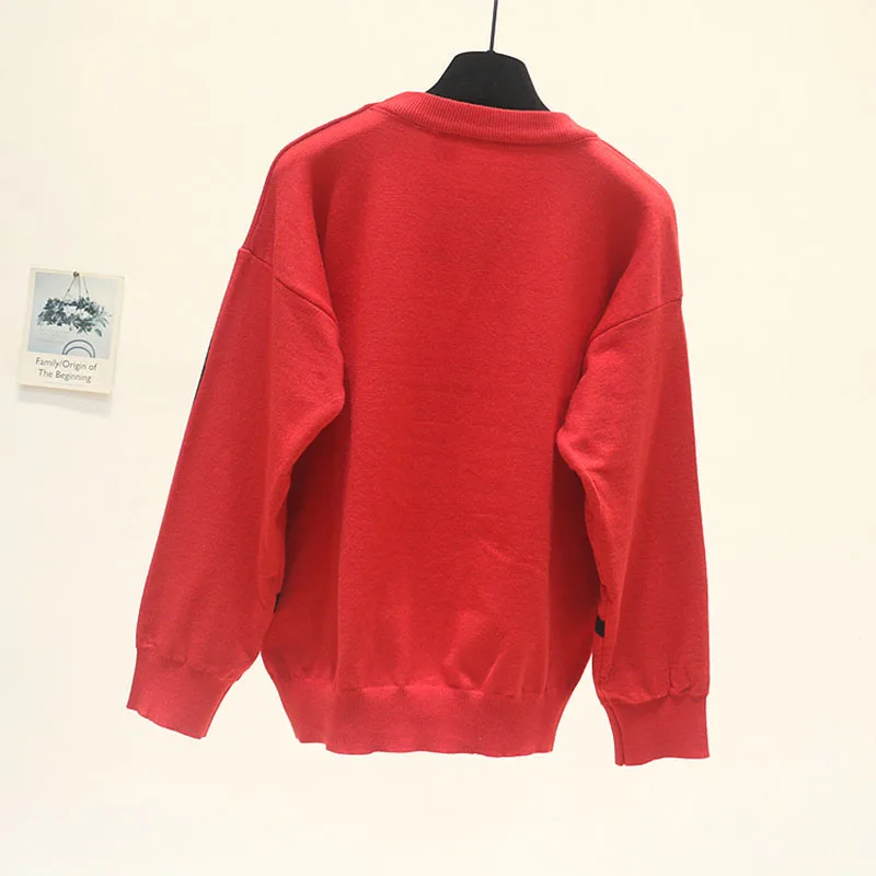 Sweaters Autumn Winter Fashion Letter Women's