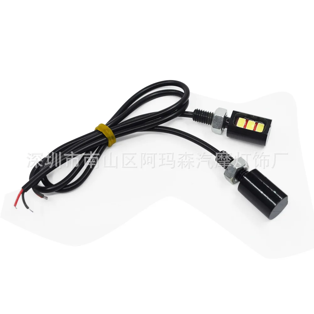 

Direct Selling Car luo si deng License Plate Light 5630 Motorcycle 3SMD License Plate Light LED che pai deng eagle eyes deng