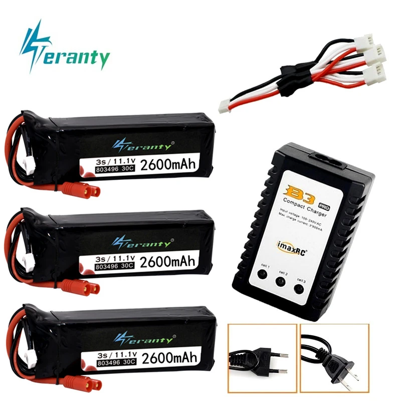 

3s 2600mah 11.1V Battery + Charger For BAYANGTOYS X16 X21 X22 RC Quadcopter Spare Parts 2200mah to 2600mah Battery for X16 x21