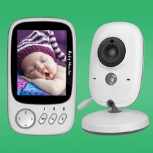 3,2 дюймовый беспроводной видео цветной детский монитор с высоким разрешением детская няня, безопасность камеры ночного видения контроль температуры