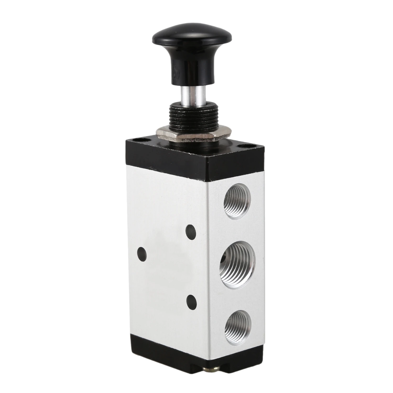 5 Way Pneumatic Air Hand Lever Operated Valve Solenoid Valve Port 1/4 inch Manual Control Valves