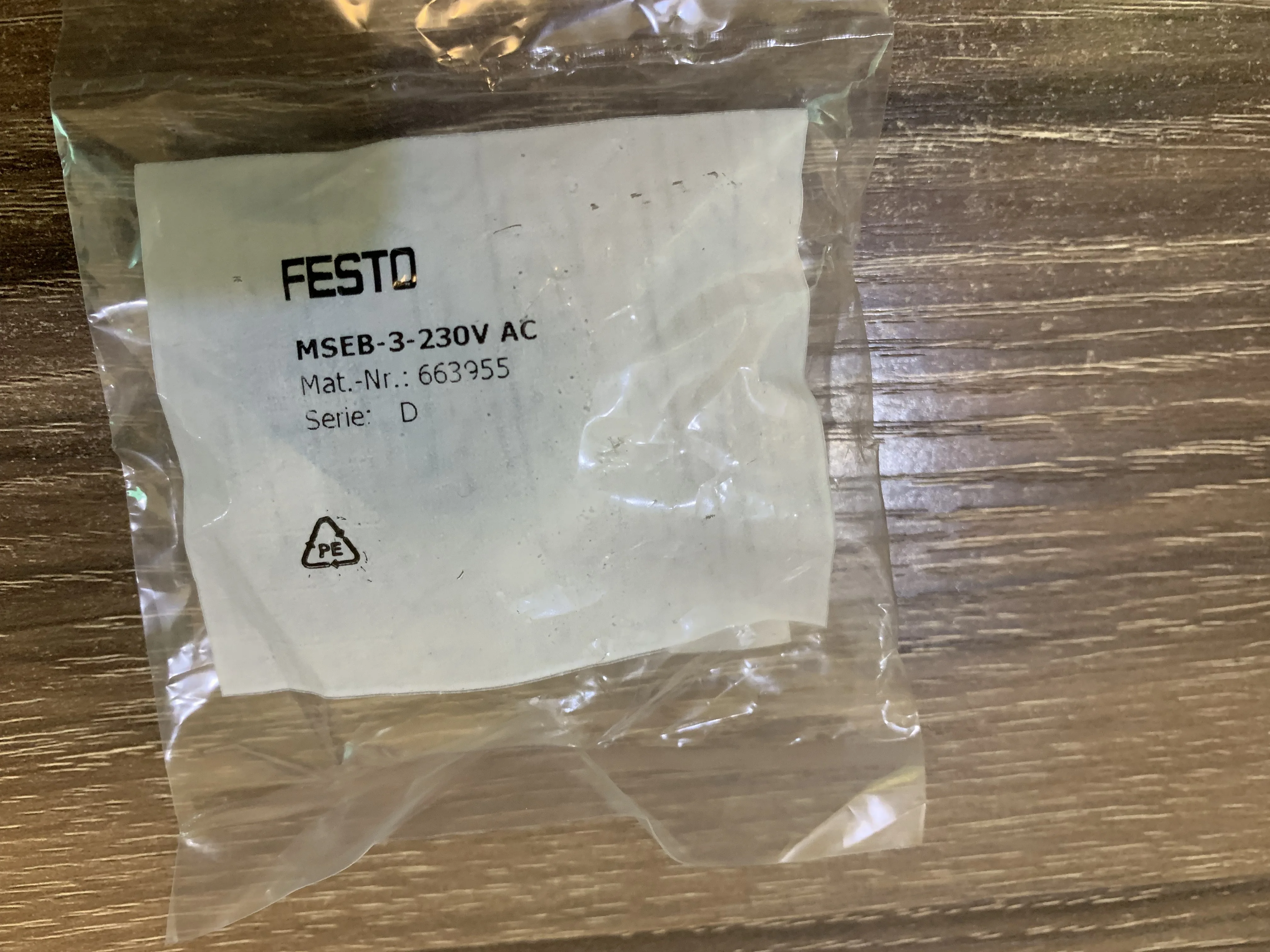 bobina solenoide para valvula embutida 60 ac 663955 663 01