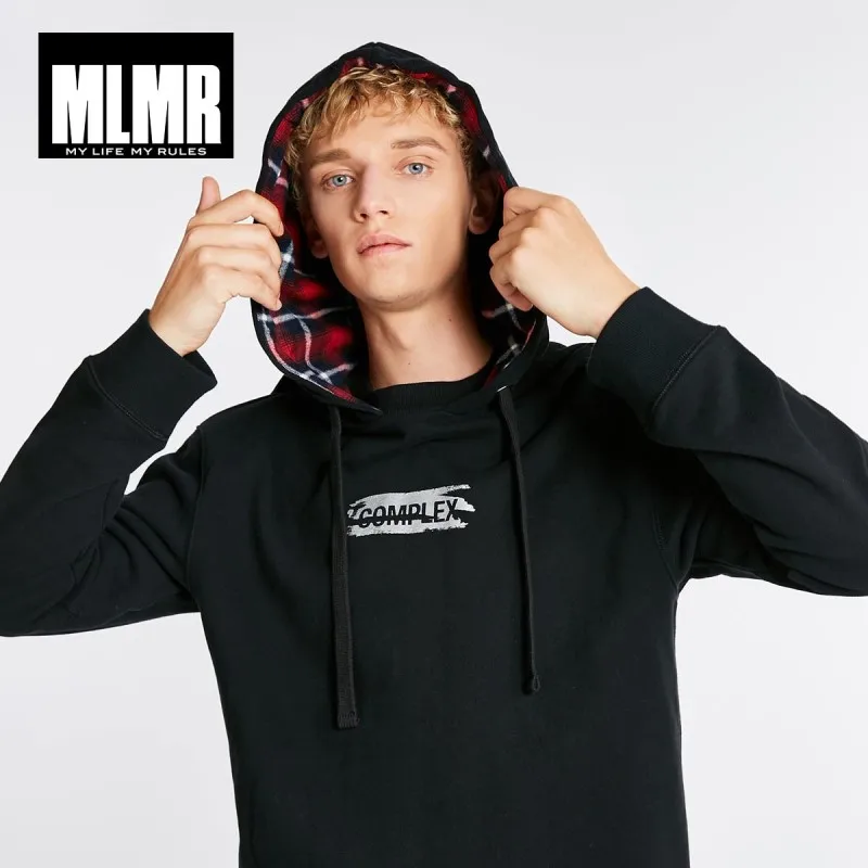 JackJones осенний мужской Повседневный свитер свободного кроя с буквенным принтом пуловер Топ 218333538 - Цвет: PITCH BLACK