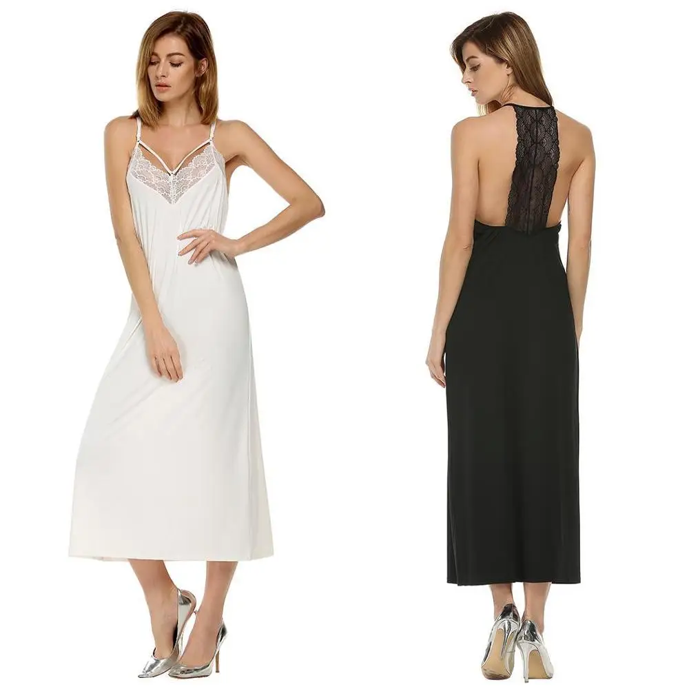 Ночная рубашка Ekouaer Женская кружевная без рукавов|women nightdress|sleepwear women dresssleepwear nightgown