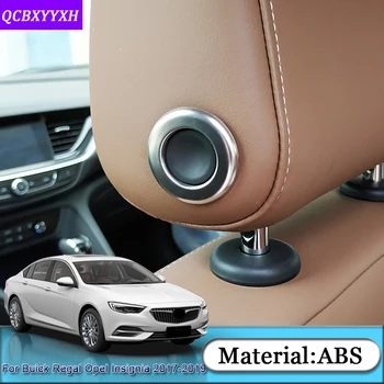 

For Buick Regal Opel Insignia 2017-2019 Holden Commodore (ZB) 2018 2019 ABS Car Headrest Adjust Decorative Sequins Auto Stickers