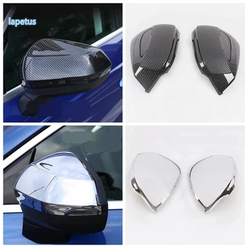 

Door Rearview Mirror Protector Shell Decoration Cap Cover Trim Fit For Audi Q3 2019 2020 2021 ABS Chrome / Carbon Fiber Look