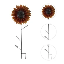 

Sunflower Shape Birds Feeder Outdoor Bird Food Feeder Garden Food Feeding Tool