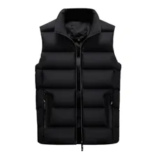Весенне-осенний мужской стильный жилет мужской s плюс размер 5 xlтеплый жилет без рукавов мужской зимний жилет мужской жилет Повседневные Пальто