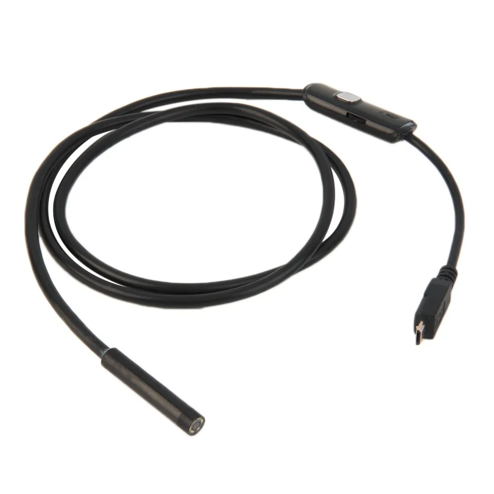 

LESHP 7mm Lens MircoUSB Android OTG USB Endoscope Camera 1M Waterproof Snake Pipe Inspection Android USB Borescope Camera