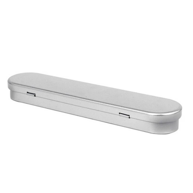 Pen Holder Metal Gift Rectangle Tin Box for Fountain Pen 1pc