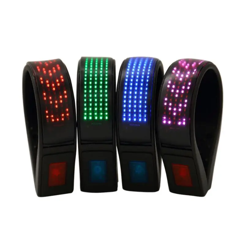 11 modes LED Shoes Clip Light IP67 Waterproof Durable Elastic Night Warning Lights Decoration For Cycling Street Dance