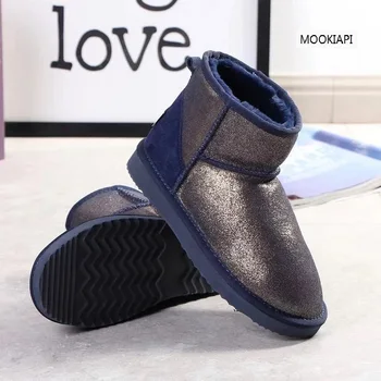 

2020 Australian brand high quality women's snow boots, 100% real leather, classic women's shoes, free delivery