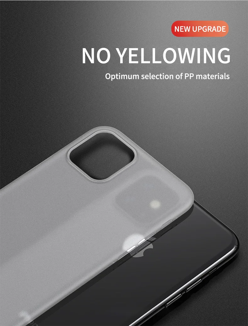 0,3 мм Ультратонкий матовый чехол для iPhone 11 Pro Max XS XR X 6 S 6 S 7 8 Plus iPhone11 11Pro Жесткий Тонкий противоударный чехол