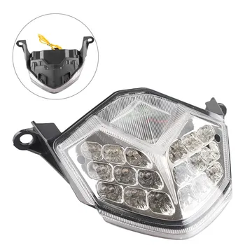 

Motorcycle Rear LED Integrated Stop Taillight Turn Signal Light For Kawasaki Z1000 Z750 ZX10R ZX6R 636 2007 2008 2009-2012