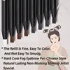 6pcs Peeling Hard Eyebrow Pencil White Long-Lasting Natural Wild Brows Definer Waterproof Easy To Apply Eyebrow Makeup Tool 3