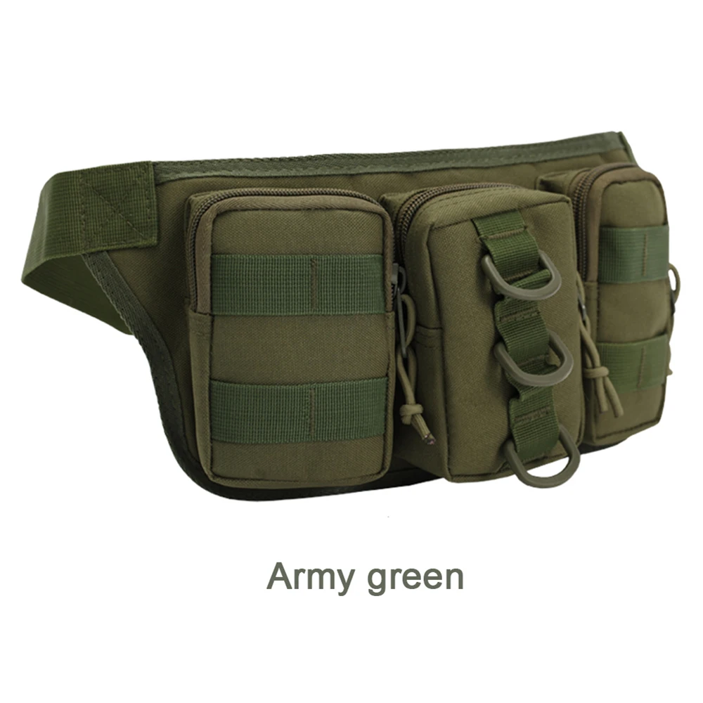 Army Green Тактическая Сумка Водонепроницаемый армейский рюкзак уличная сумка военные нейлоновые армейские сумки Кемпинг путешествия Туризм треккинг Сумка Поясная Сумка D35 - Цвет: Army Green