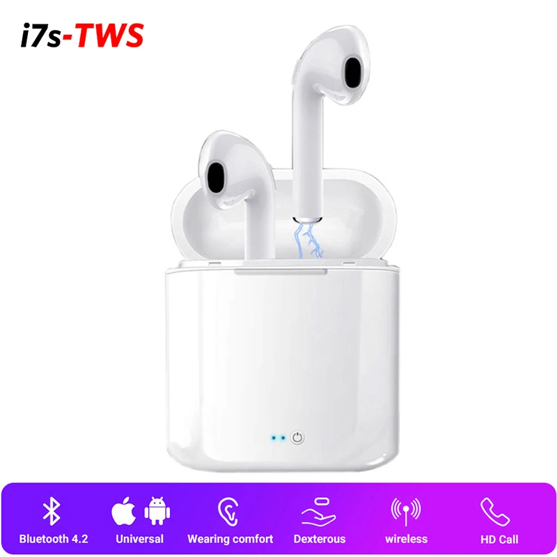 I9s Tws Bluetooth беспроводные наушники стерео объемное шумоподавление пара наушников автоматически пара Pk I10 Tws I11 для Apple - Цвет: White