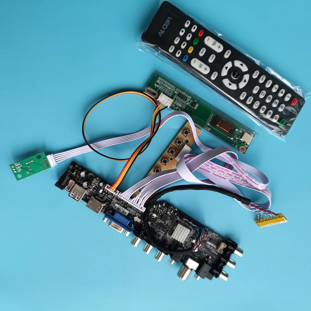 Для LTN154X3 L 1280X800 панели платы контроллера комплект DVB-C цифровой сигнал ЖК-дисплей