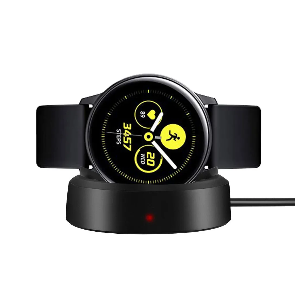 Портативное беспроводное быстрое зарядное устройство для samsung Galaxy Watch 42 мм 46 мм samsung Galaxy Watch Active