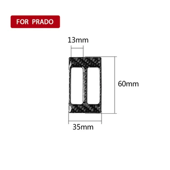 

Parts Car Sticker Carbon Fiber Wear-resistant 60mmx35mm Replacement Useful