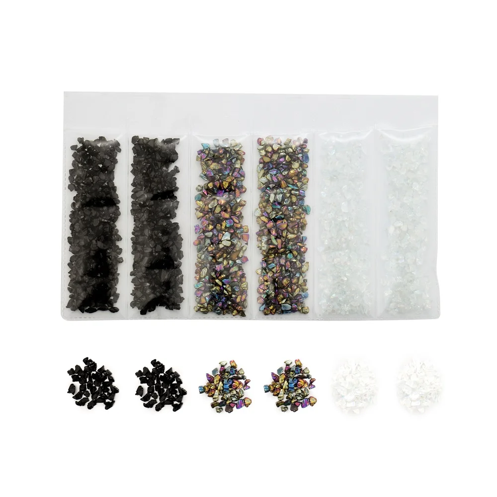 Shimmering Crystal Resin Fillings for DIY Crafts and Jewelry Making