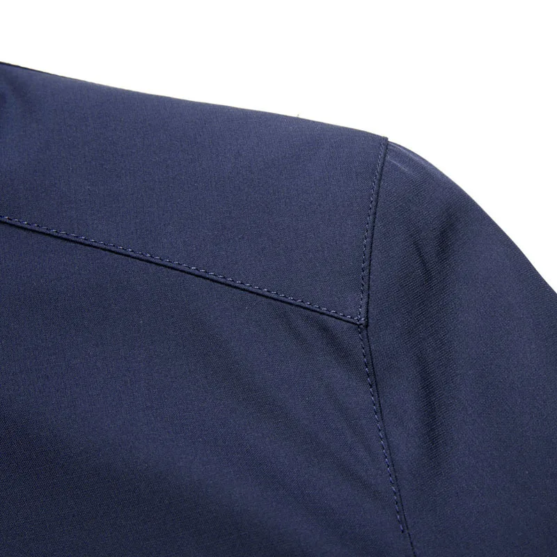 

Middle-aged Dad Coat Men's 40-50-Year-Old Middle-aged Autumn Thin MEN'S Jacket Fold-down Collar 2018 New Style Autumn Clothing