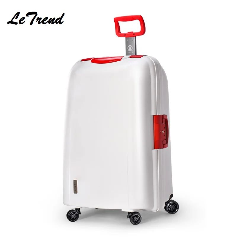 Letrend High Quality Women Suitcases Wheel Rolling Luggage Spinner password Travel Bag 22 inch Trolley Fashion Women's Bags