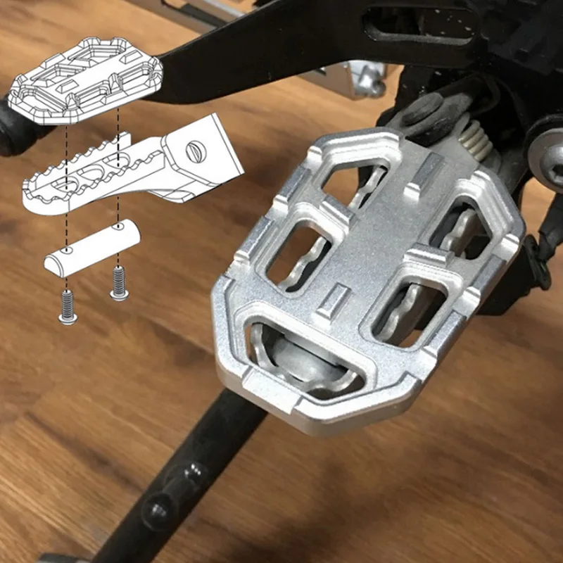 Алюминиевые мотоциклетные широкие колышки Nordson педали для BMW G310GS F750GS F850GS R1200GS R T